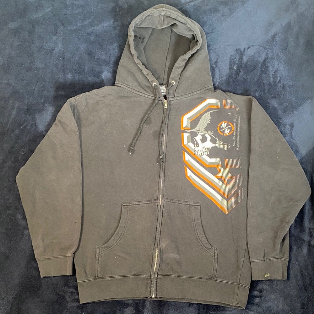 Metal Mulisha Black Zip Up Hoodie